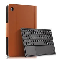 keyboard for samsung galaxy tab s5e sm t720 t725 10 5 tablet pc pu leather smart case bluetooth keyboard protective cover film