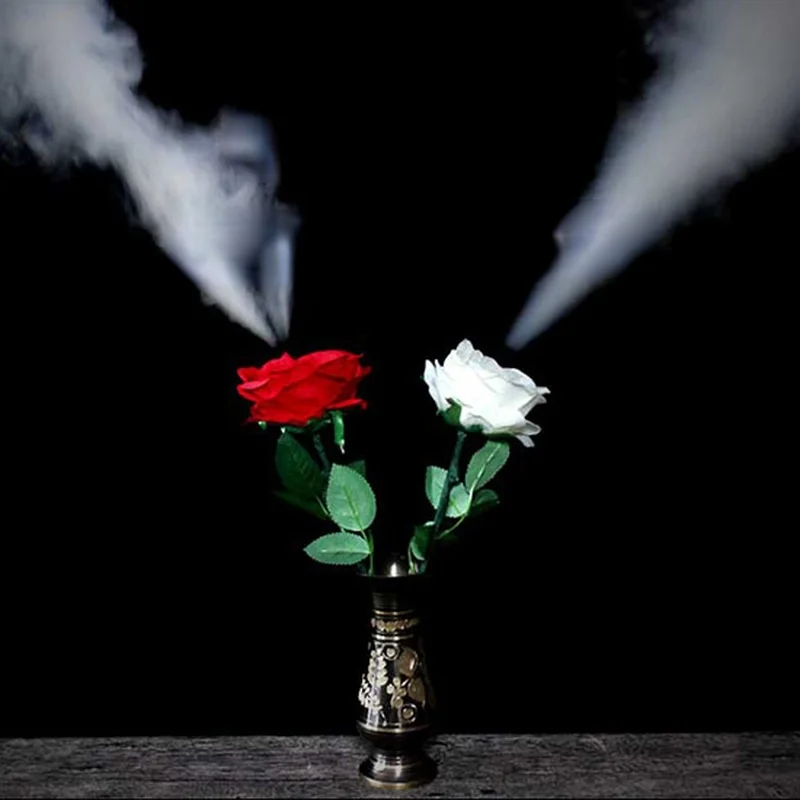 

Smoking Rose Magic Tricks Charging Version Appearing Smoke Device Magia Magician Stage Illusions Gimmicks Mentalism Props