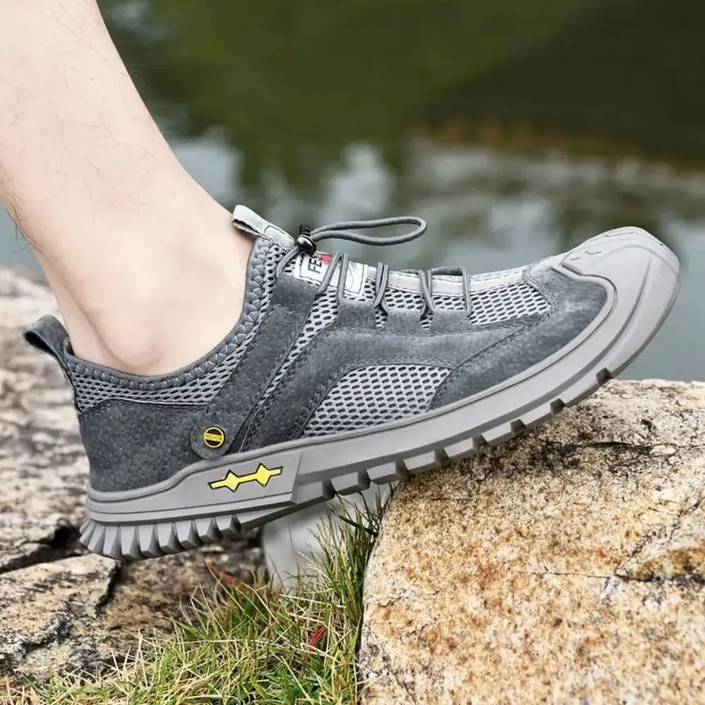 

Running Shoes Pinbu Baotou Breathable Outdoor Mesh Shoes 38-44 Lowest Price 88 High Quality Scarpe Sneakers