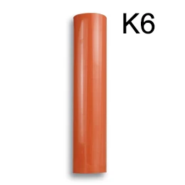 orange 1 рулон 1" x50'/30 см x 1524 см винил теплопередача железа на DIY одежды - Цвет: orange