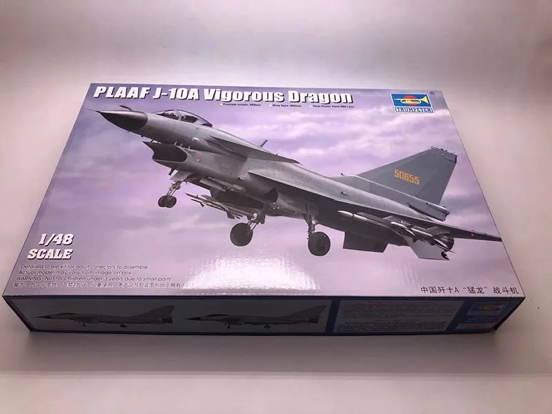 1:48 китайский J-10A Raptor Истребитель сборка с трёхмерными чертёжами | Игрушки и хобби