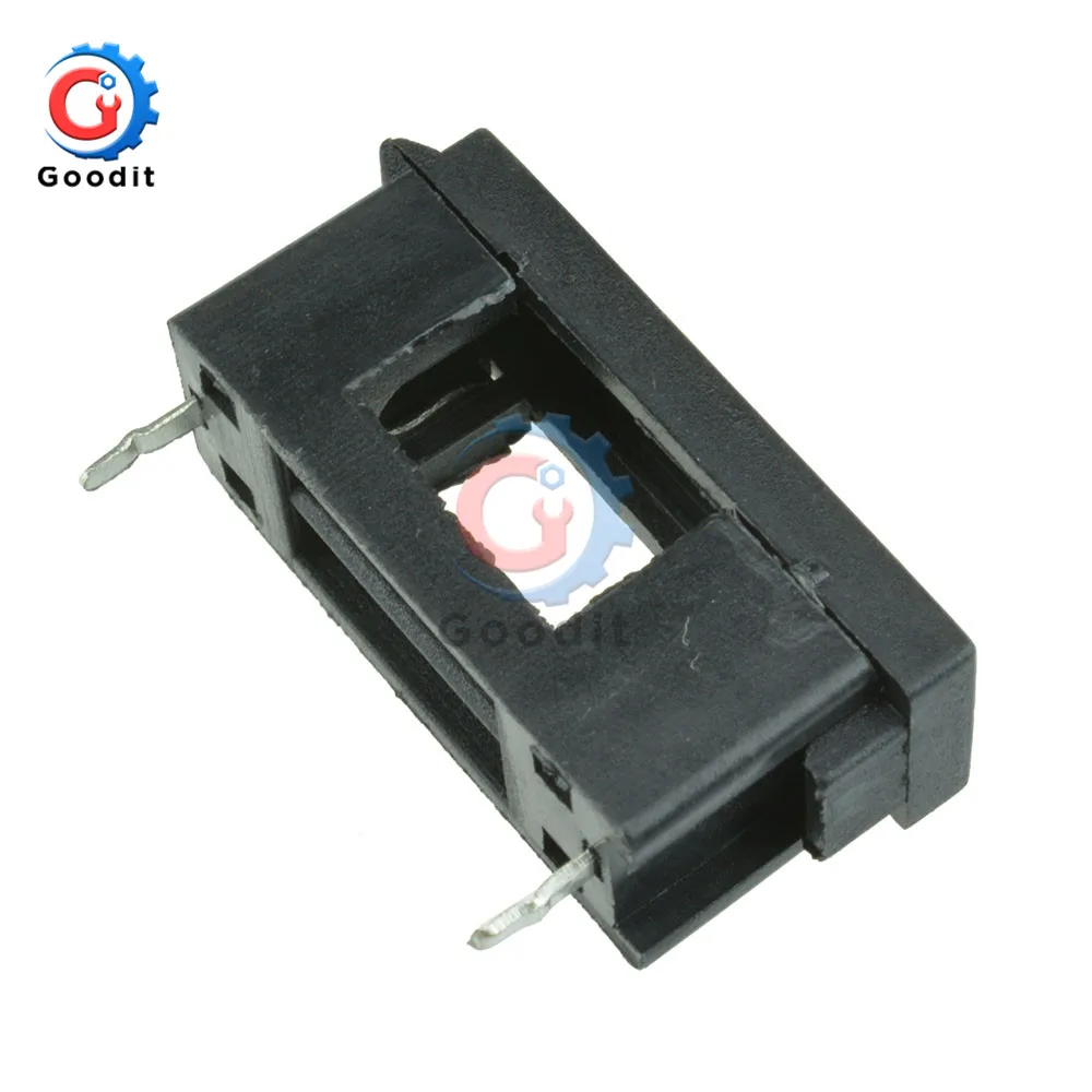 10 шт. держатель плавкого предохранителя для печатной платы 5 мм X 20 15 А/125