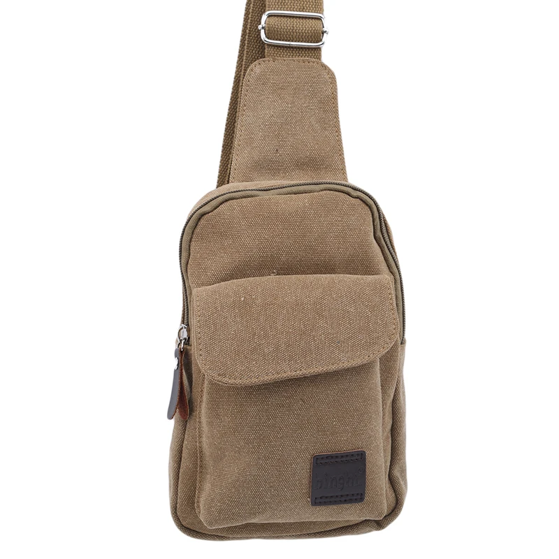 

2021 Men's Shoulder Bags Casual Canvas Crossbody Bags Male Anti Theft Chest Bag Travel Messengers Bag