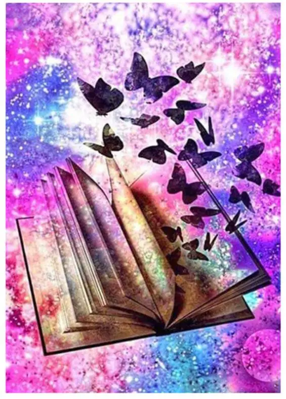 5d diy полная дрель алмазная живопись Бабочка Животные daimond вышивка пейзаж Алмазная