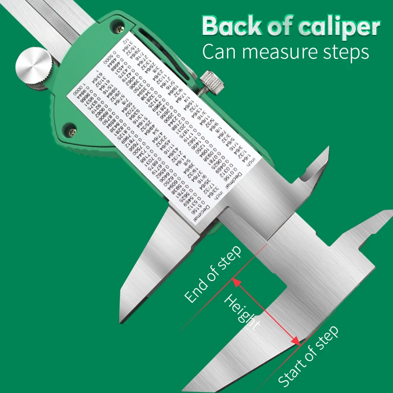 LAOA-calibrador Digital Vernier, regla de medición electrónica de acero inoxidable, resistente al agua, herramienta de medición de 0-150mm