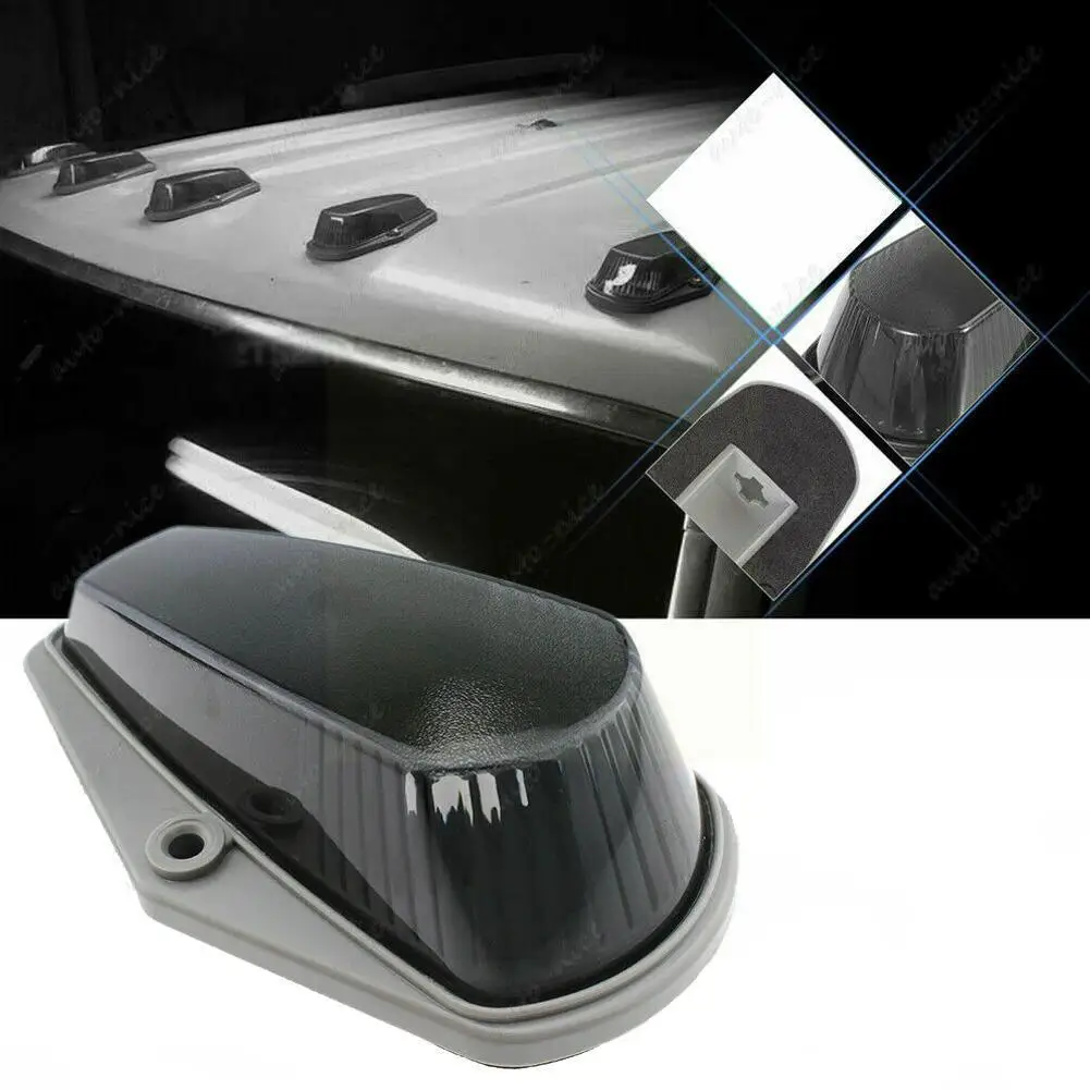 

Стайлинг автомобиля внешний светодиодный дневной купол свет крыши кабины янтарсветильник свет s подходит для пикапа F150 F250 F350 1980-1997 Y4f1