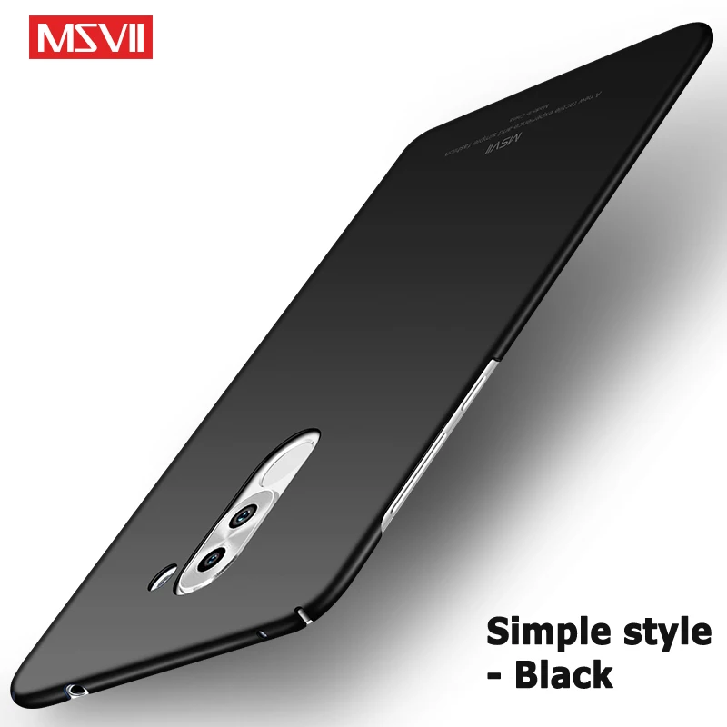 Чехлы MSVII для Huawei Honor 6x тонкий матовый чехол Honor6x Жесткий Чехол из поликарбоната 6 x