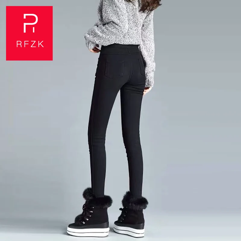 Женские бархатные леггинсы RFZK plus верхняя одежда осень-зима 2020 новые теплые
