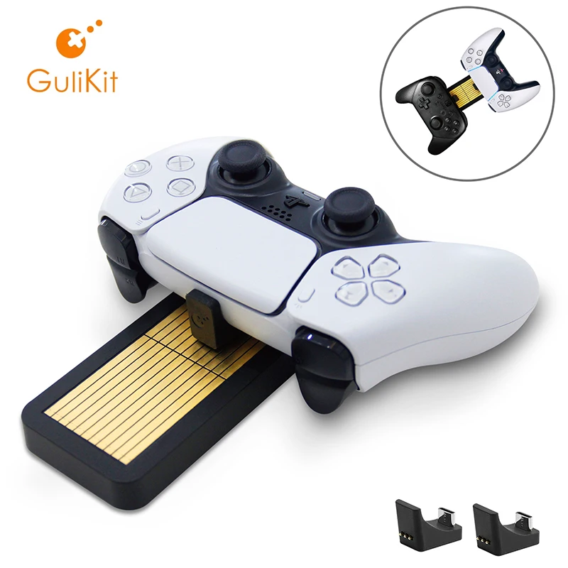 

GuliKit Dual Controller Charger Charging Dock Station Stand For PS5/PS4/XBOX-ONE/Switch Pro Controller Accessories