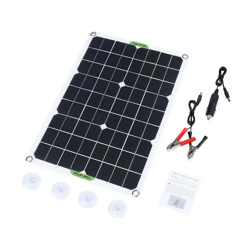 

180W Solar Panel Kit 12V Charger with Controller for Caravan Boat RV