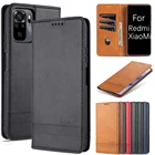 Кожаный флип-чехол для Xiaomi 11 10S 10T Pro Lite Mi POCO M3 F3 X3 NFC кошелек для Redmi K40 Note 10 9 S 10S 9 S 9T Pro Max 9A 9C