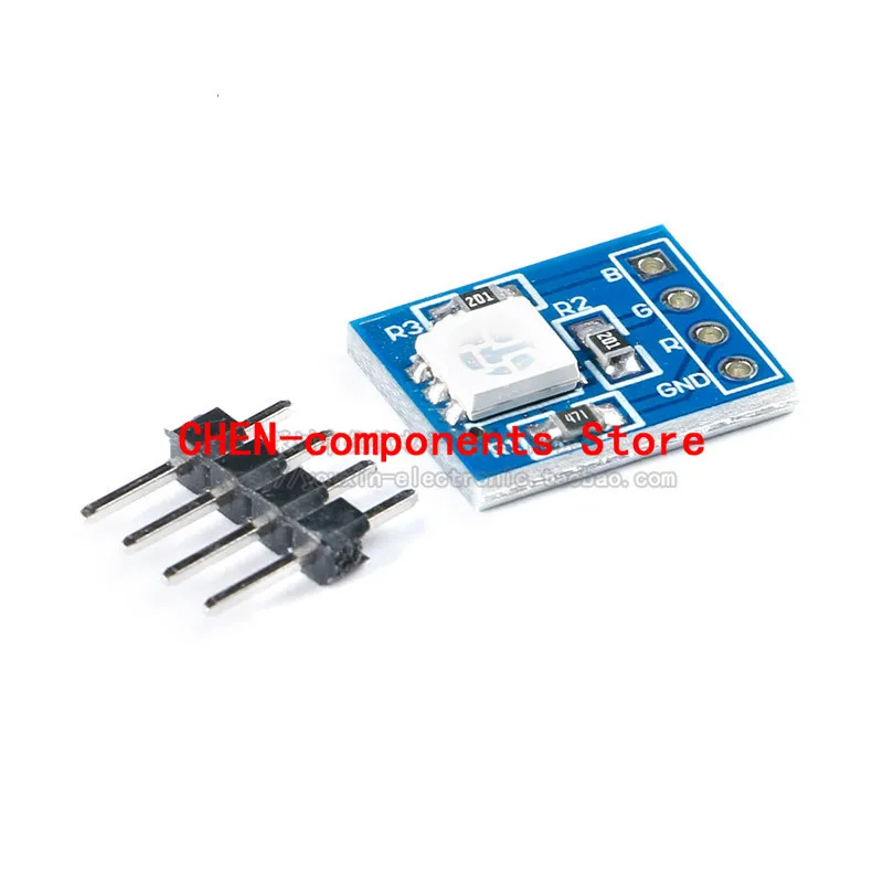 

Трехцветный СВЕТОДИОДНЫЙ модуль RGB, маленький размер, управляемый Полноцветный SMD СВЕТОДИОДНЫЙ модуль