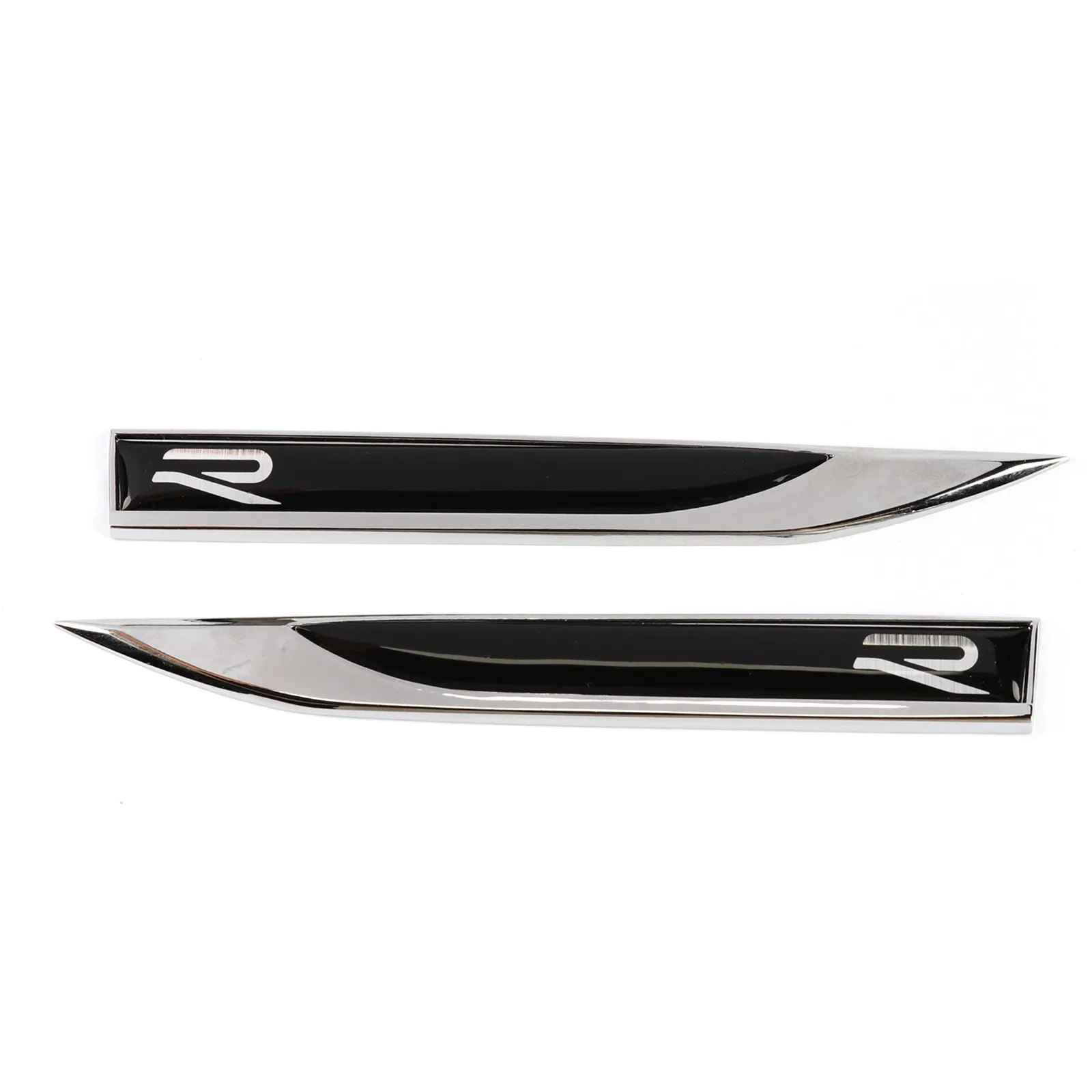 Pair Car Side Fender Knife Stickers Emblem Badge Decals Trim Styling R For VW Volkswagen Golf MK8 | Автомобили и мотоциклы