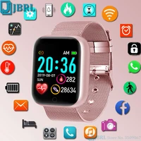 top smart watch 2021 women men fitness tracker wristwatch sports smart band waterproof bracelet for android ios smart watch hour