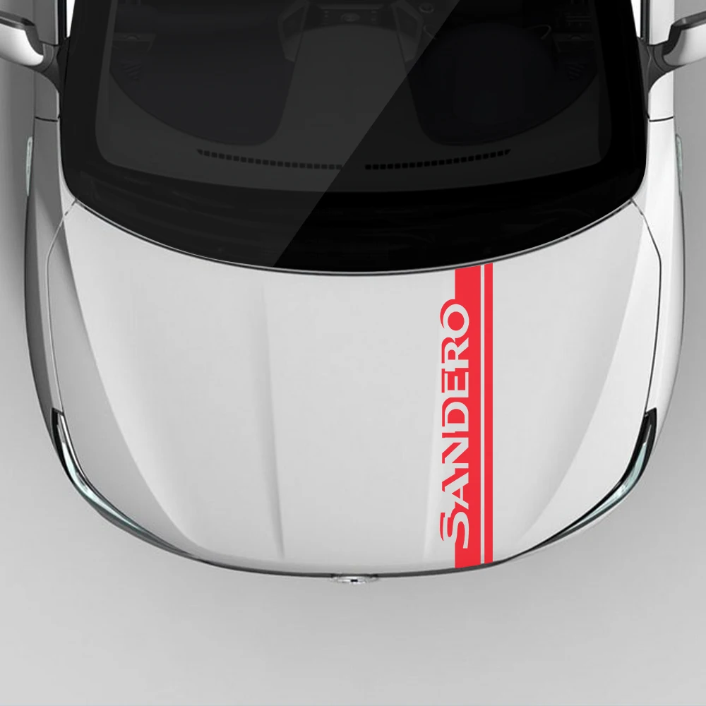 Наклейка на капот автомобиля для Dacia Sandero и многое другое R4 Xplore Techroad Streetway комфорт