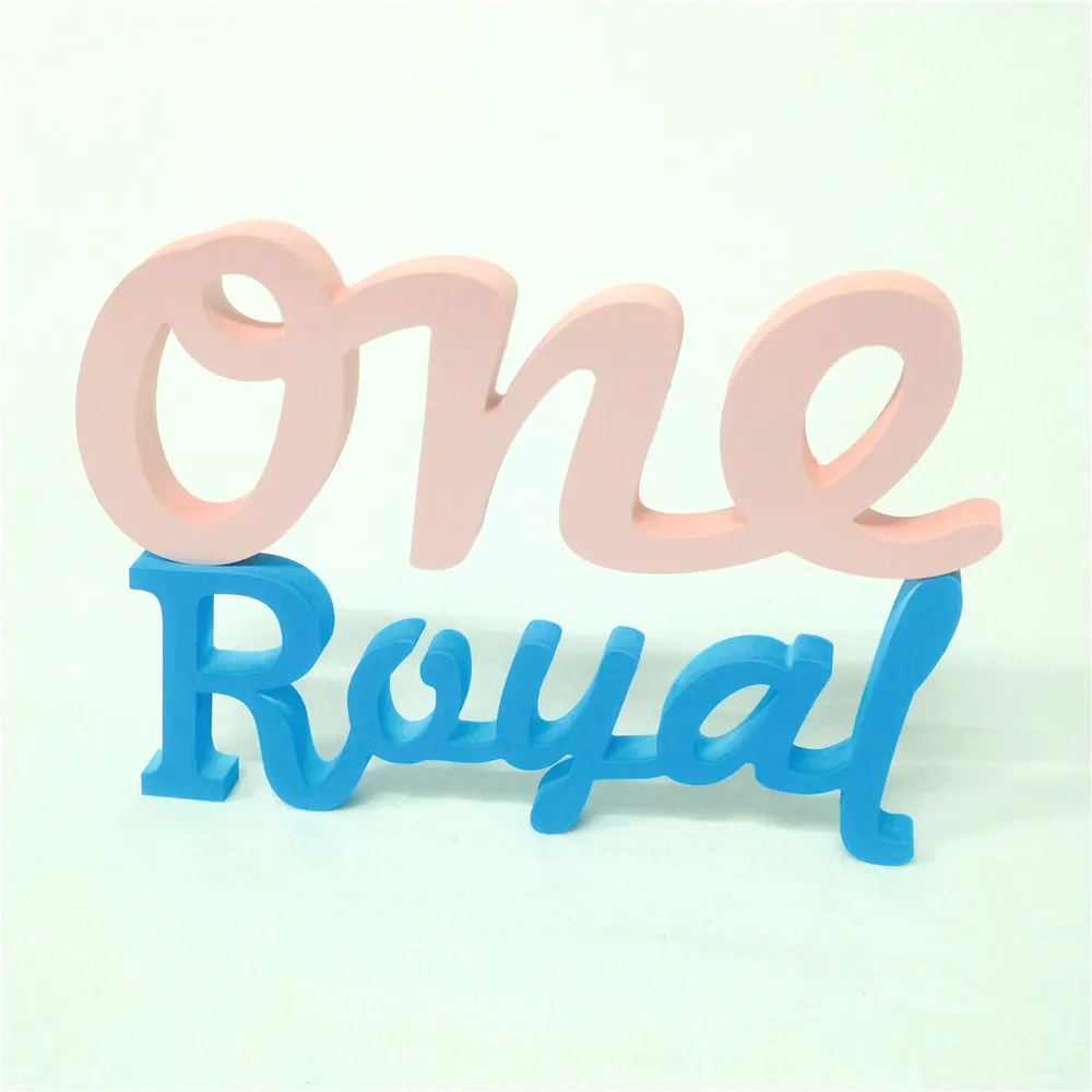 Custom Happy Birthday Hight 30cm wooden Wood White Letters for Baby Shower Large Party Supplies Decorations | Дом и сад