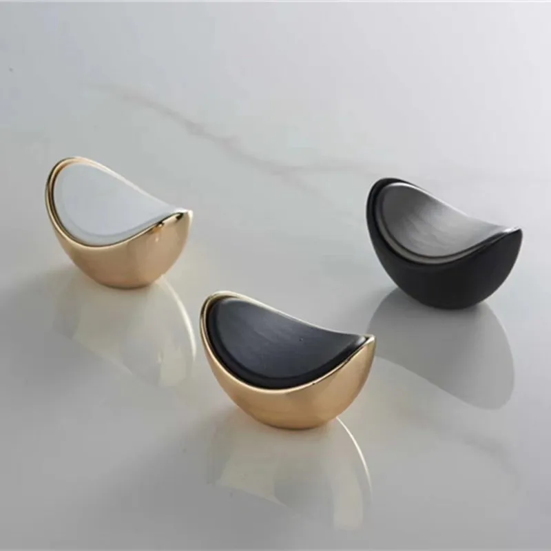 KK&ampFING New Design Nordic Light Luxury Gold Cabinet Door Handles Simple Shoe Wardrobe Wine Drawer Knobs | Обустройство дома