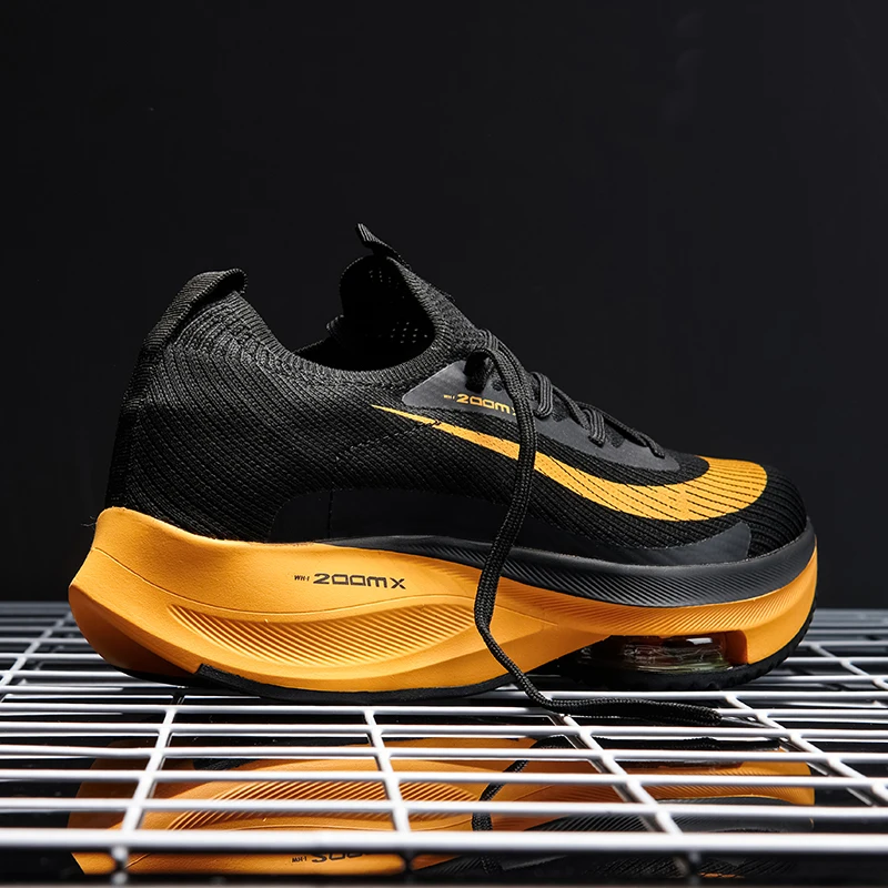 Zoomx Alphafly 4% Breathable Comfortable Mens Running Shoes Zoom Tempo Next Flyease Black Electric Green Trainers Sport Sneakers