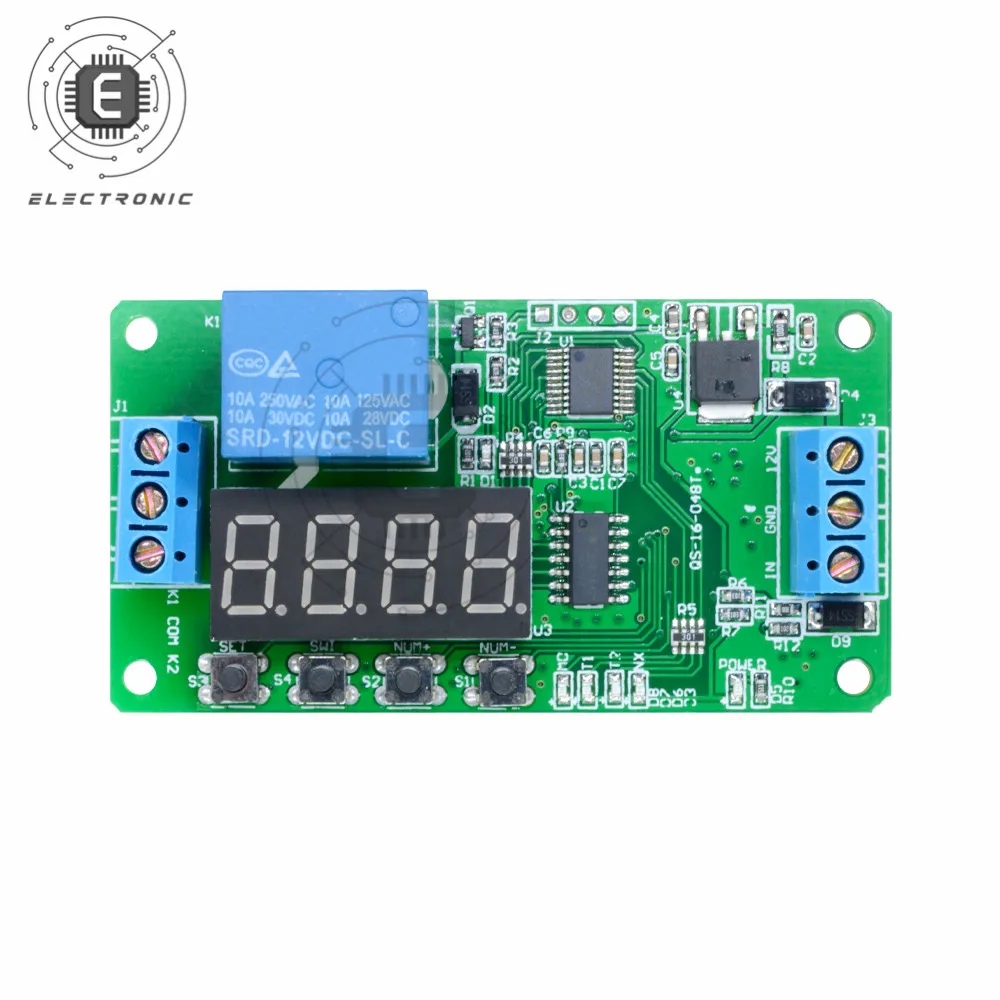 Многофункциональное реле программного логического контроллера 5 В/12 В