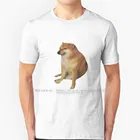 Футболка Cheems из 100% чистого хлопка, Cheems Doge Dogelore Shiba Inu Doggo Memes Meme Reddit, животные, домашние животные