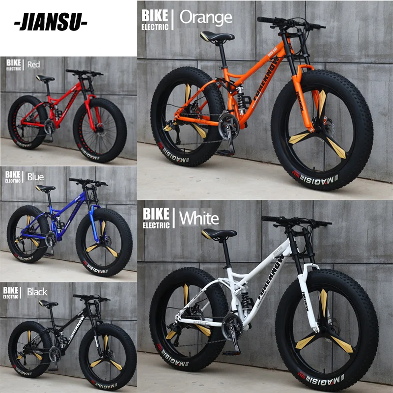 Продажа с фабрики горный велосипед амортизирующей подвеской для езды по снегу на