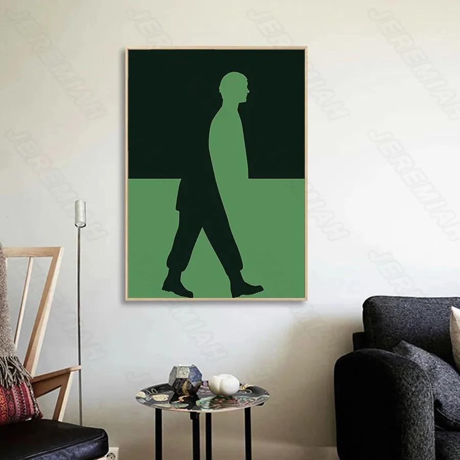 

Abstract Characters and Symbols Poster Nordic Style Canvas Canvas Print Painting Modern Living Room Bedroom Wall Sticker