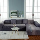 Чехол для дивана, универсальный эластичный чехол для дивана, тканевое покрытие с принтом растений и окрашенное простое полотенце для дивана