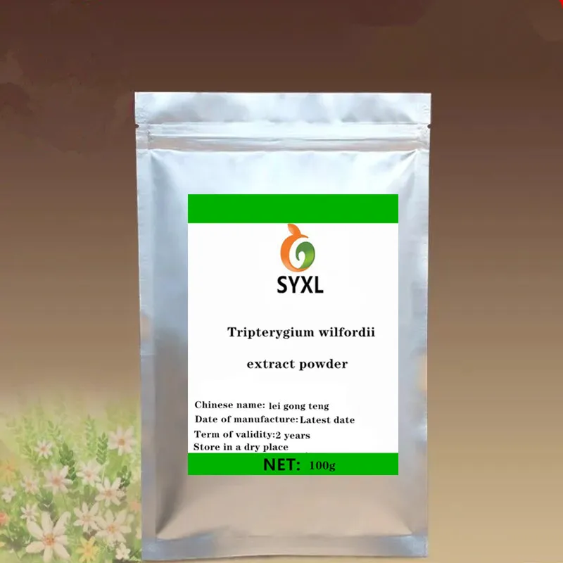 

Natural tripterygium wilfordii powder 98% tripterygium wilfordii extract lei gong teng