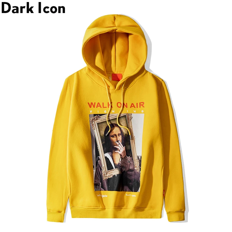 Флисовая мужская кофта с принтом Dark Icon пуловер мужские толстовки и худи Мужская