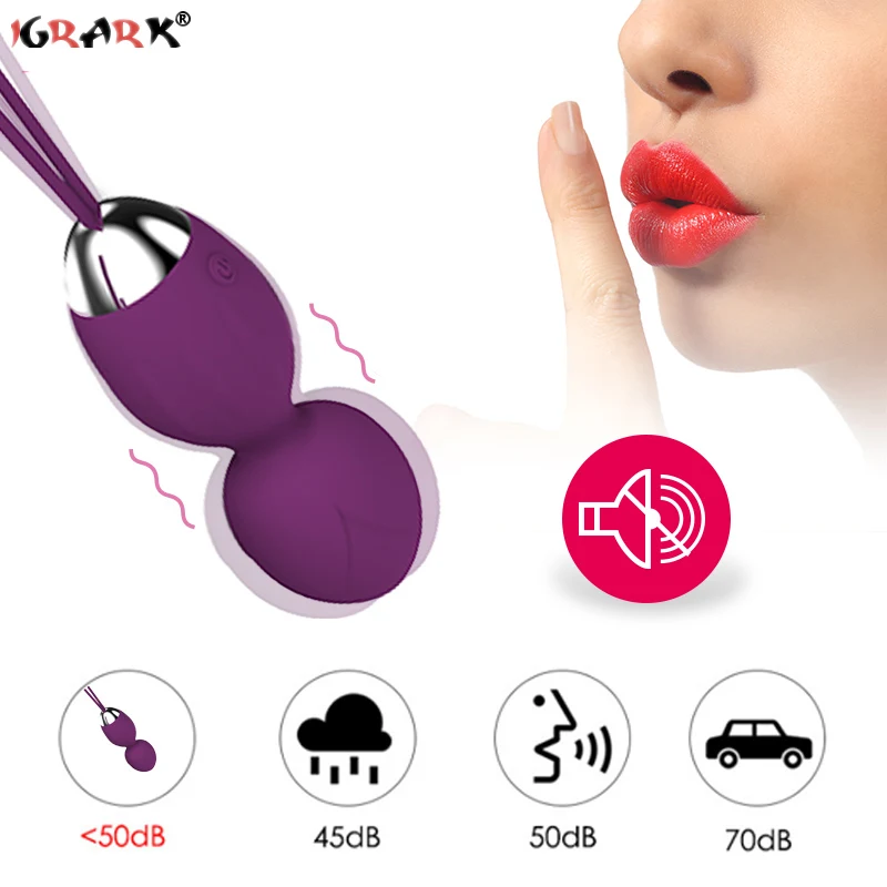 Силиконовые китайские шарики Kegel гейши Вагинальные мышцы вибратор беспроводной