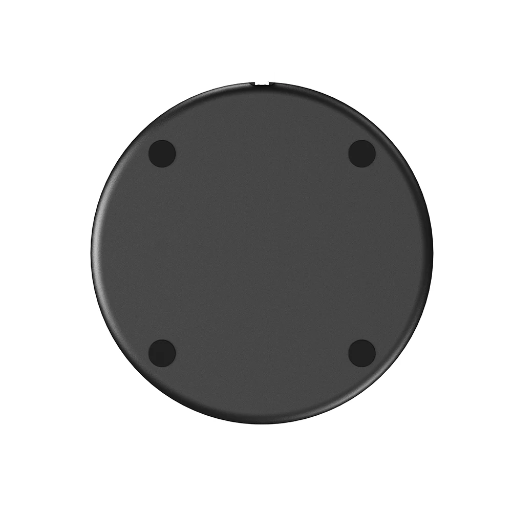 black Swalle USB зарядное устройство для телефона быстрое зарядное устройство 15 Вт QI Беспроводное зарядное устройство для iphone X XS XR 8P sansung S9 S10 - Цвет: black