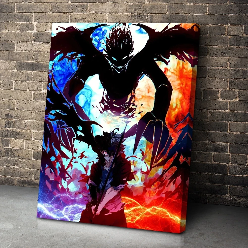 

Modern Canvas Black Clover Home Decor Anime Pictures Painting Wall Art HD Printed Poster Modular Boy Room Living Room Framework