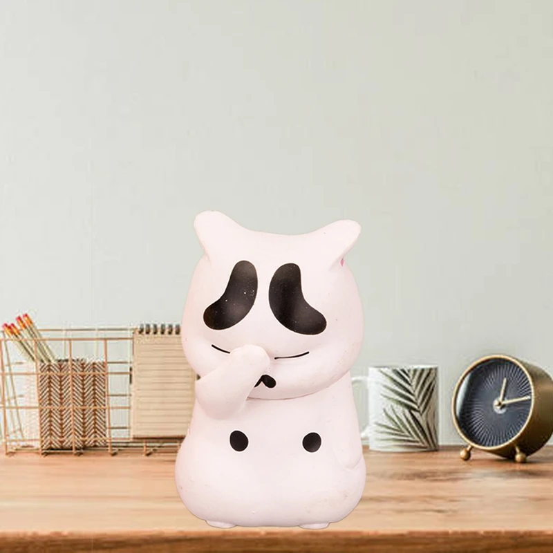 

1PC Cute Hand Cover Face Cat Hand Model Creative Cat Desktop Decoration Birthday Cake Doll