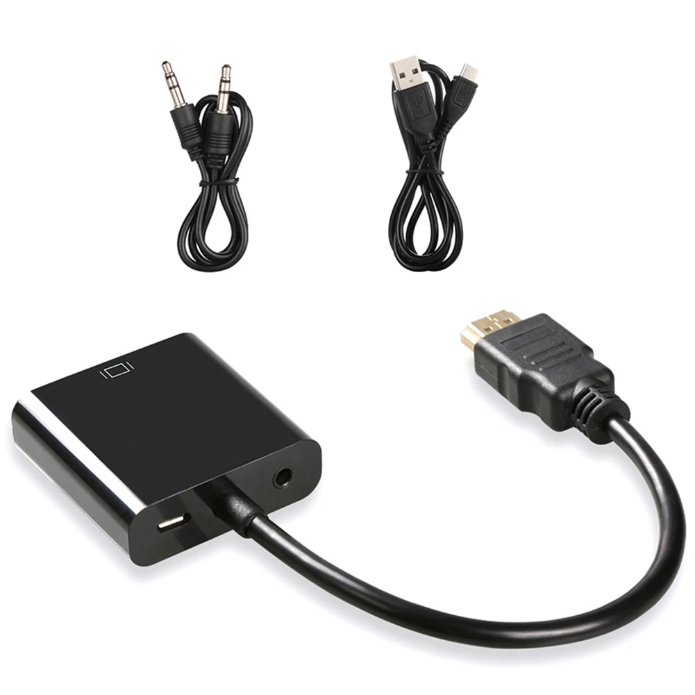 HDCP hdmi vga цифровой адаптер для ПК ноутбука ТВ приставки аналоговый видео аудио