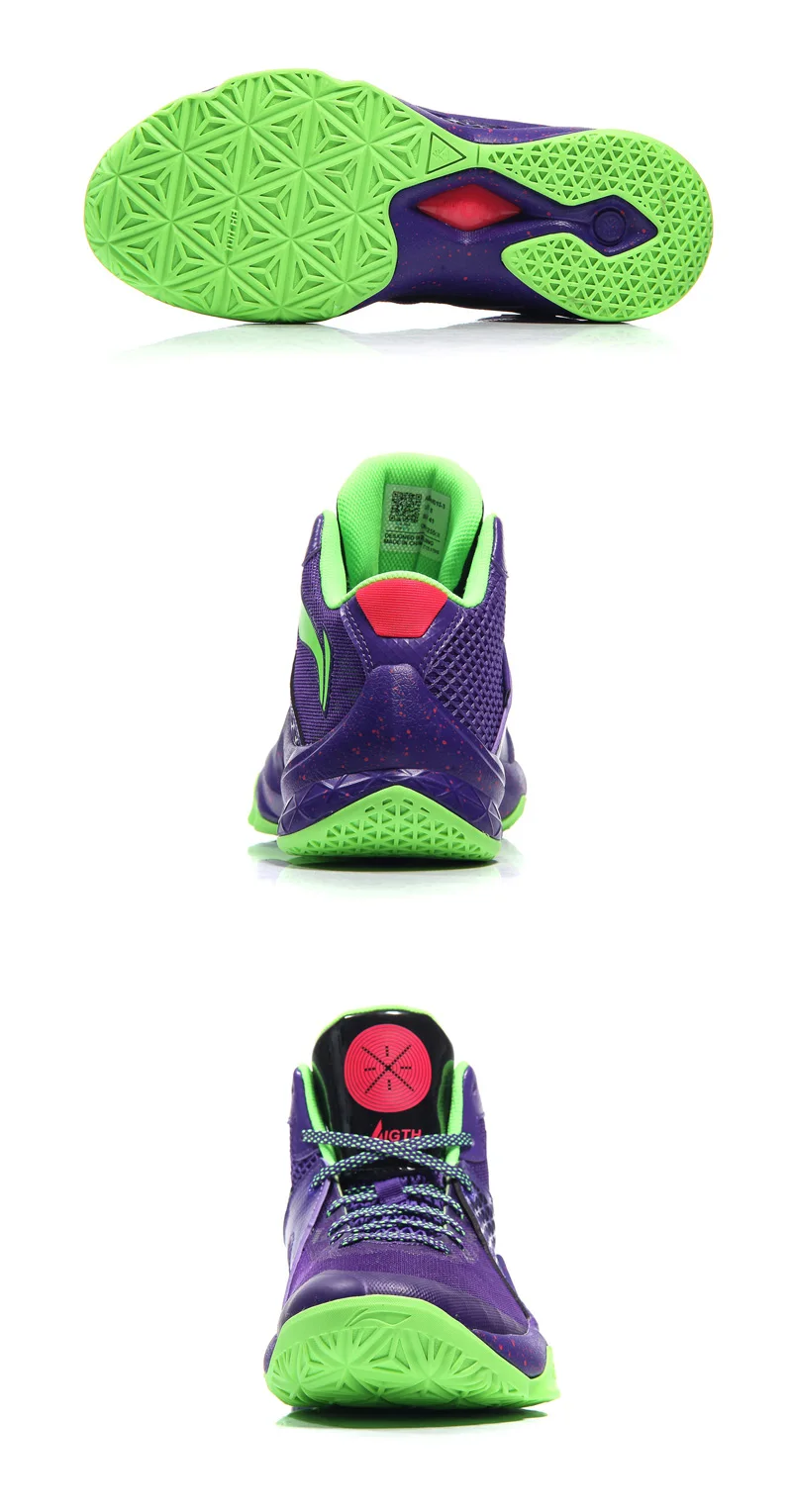 Li-Ning мужские все в команде 4 Уэйд профессиональные баскетбольные кроссовки Подушка дышащая подкладка облако Спортивная обувь Кроссовки ABAM013 XYL290