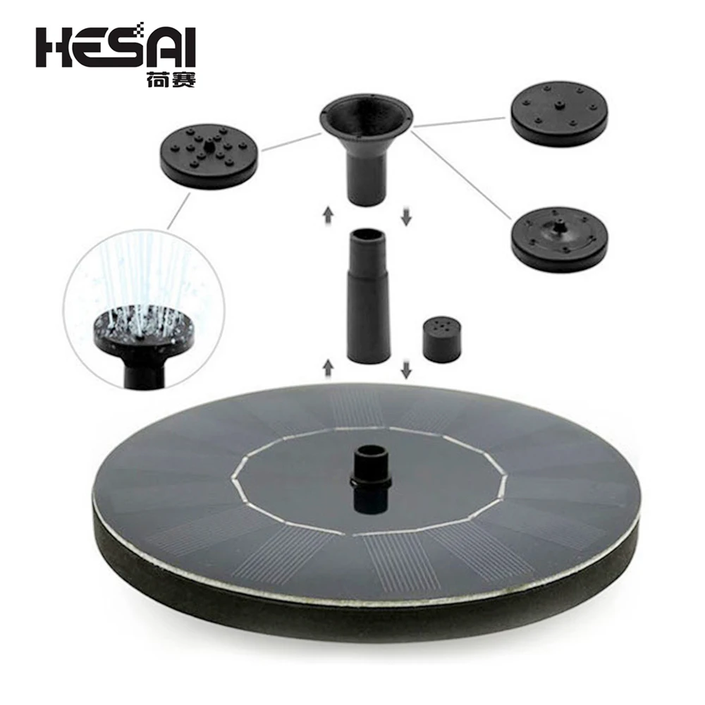 

Мини-фонтан на солнечной батарее, уличная солнечная панель для двора, бассейна, садовый декоративный фонтан на солнечной батарее для воды