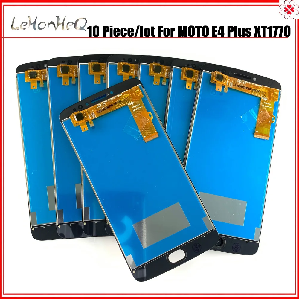 10 шт./лот ЖК дисплей для Motorola MOTO E4 Plus XT1770 XT1773 сенсорный экран дигитайзер сенсор