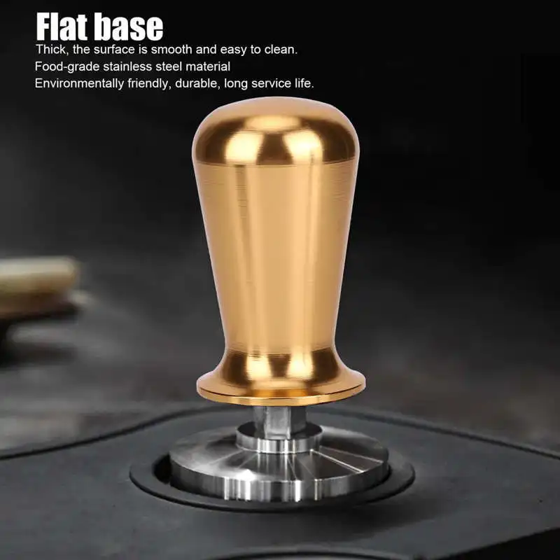 

57.5mm Household Stainless Steel Coffee Tamper Powder Pressed Hammer Coffee Machine Accessory Coffee