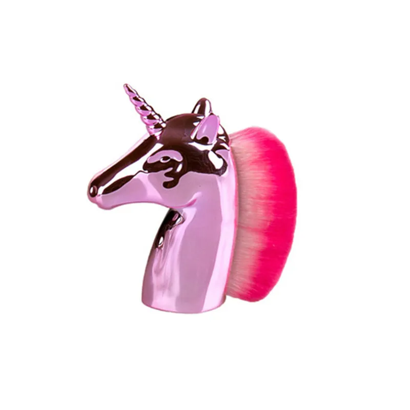 

Mini unicorn Powder brush Makeup Brushes Cream for foundation Set Soft Face Blush Brush professional Cosmetics Make Up Tools