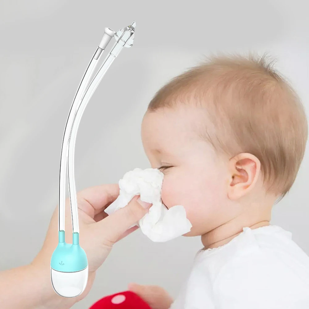 Baby Nose Cleaner Washable Sucker Tool Children Mouth Newborn Health Care Protection Suction Catheter Type aspirador nasal