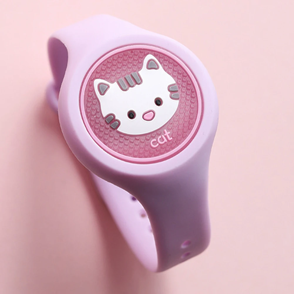 

Детский мультяшный антимоскитный браслет из силикона