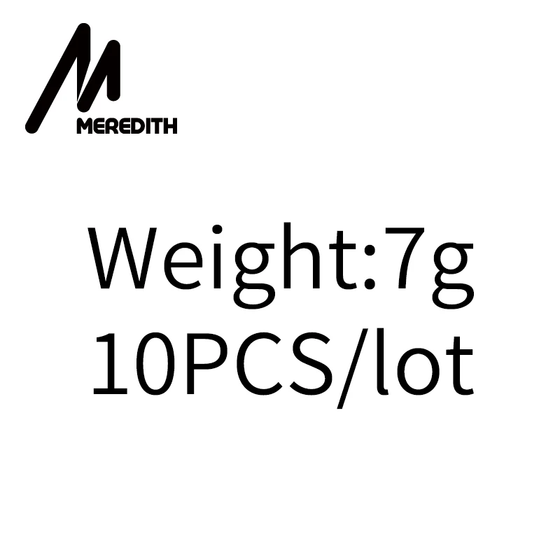 7g-10pcs Мередит 1 г 2 г 3 г 5 г 7 г 10 г 18 г 22 г Кривошип джиг головка крючок рыболовный крючок свинцовая головка приманка жесткая приманка мягкий червь джиг крючок для рыбалки - Цвет: 7g-10pcs