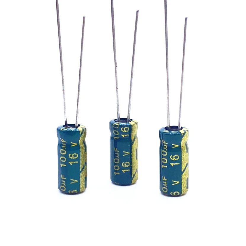 

20pcs/lot 100uf16V aluminum electrolytic capacitor size 5*11 16V 100uf 20%