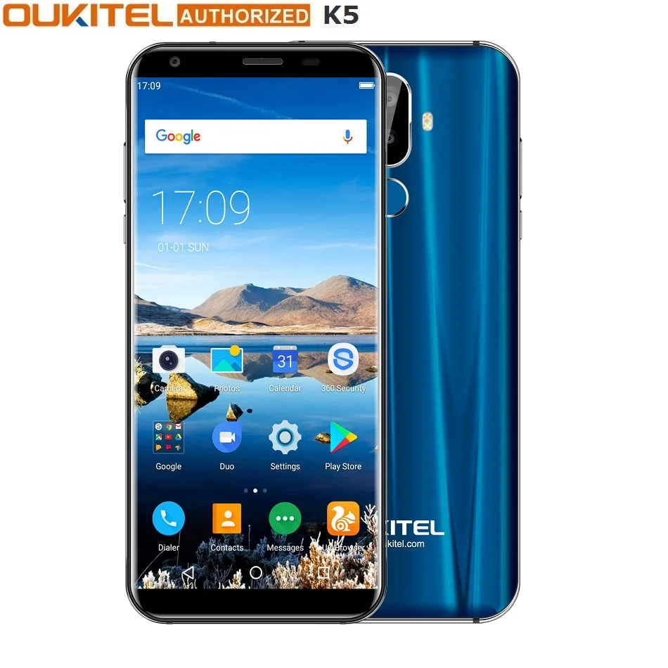 Отремонтированный Oukitel K5 5 7 дюймов MTK6737T 4G мобильный телефон Android 0 2G 16G