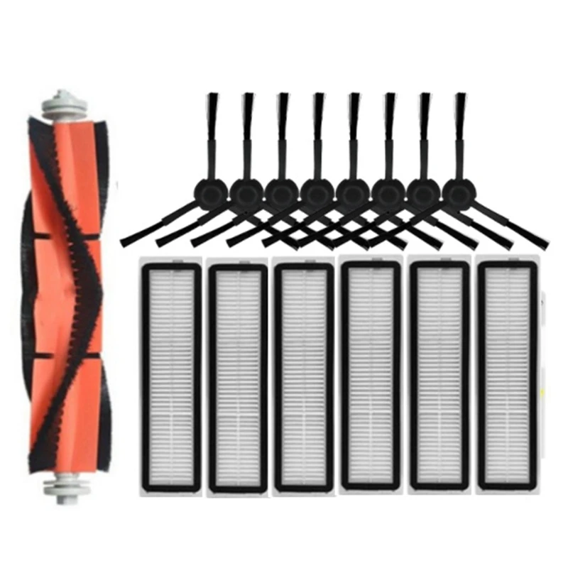 

For Xiaomi Dreame Bot L10 Pro Robot Vacuum Cleaner Replace Spare Parts Detachable Main Side Brush Filter