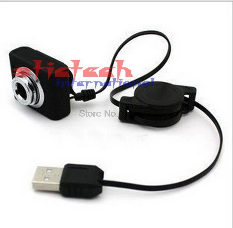 by dhl or ems 500 pieces Generic Mini USB 5M Retractable Clip WebCam Web Camera for Laptop PC Computer Color Black | Компьютеры и офис