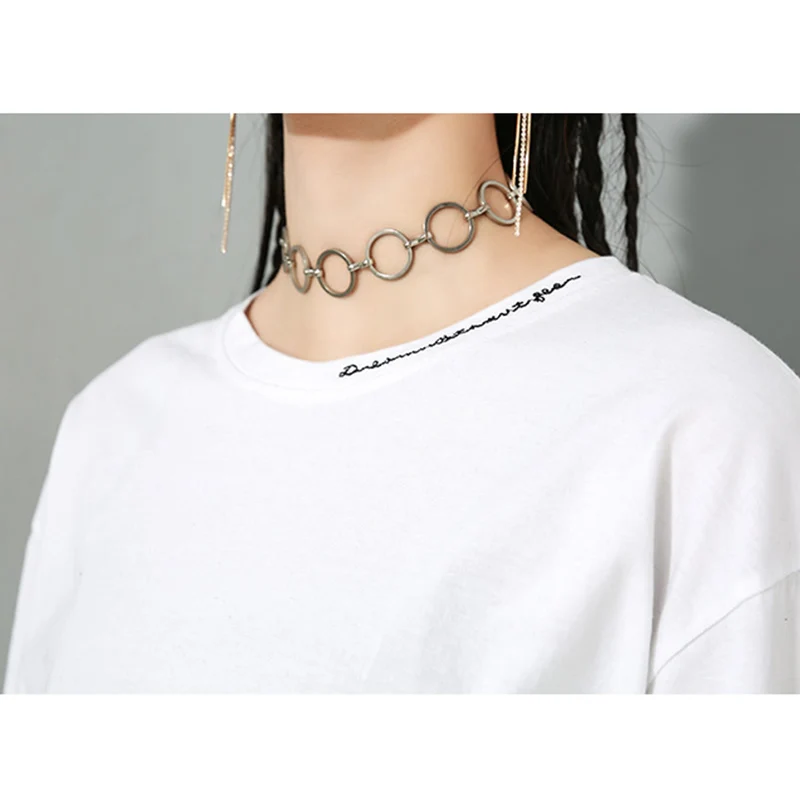 XITAO Hole Goddess Fan плиссированная футболка модная новинка 2020 спринт открытая