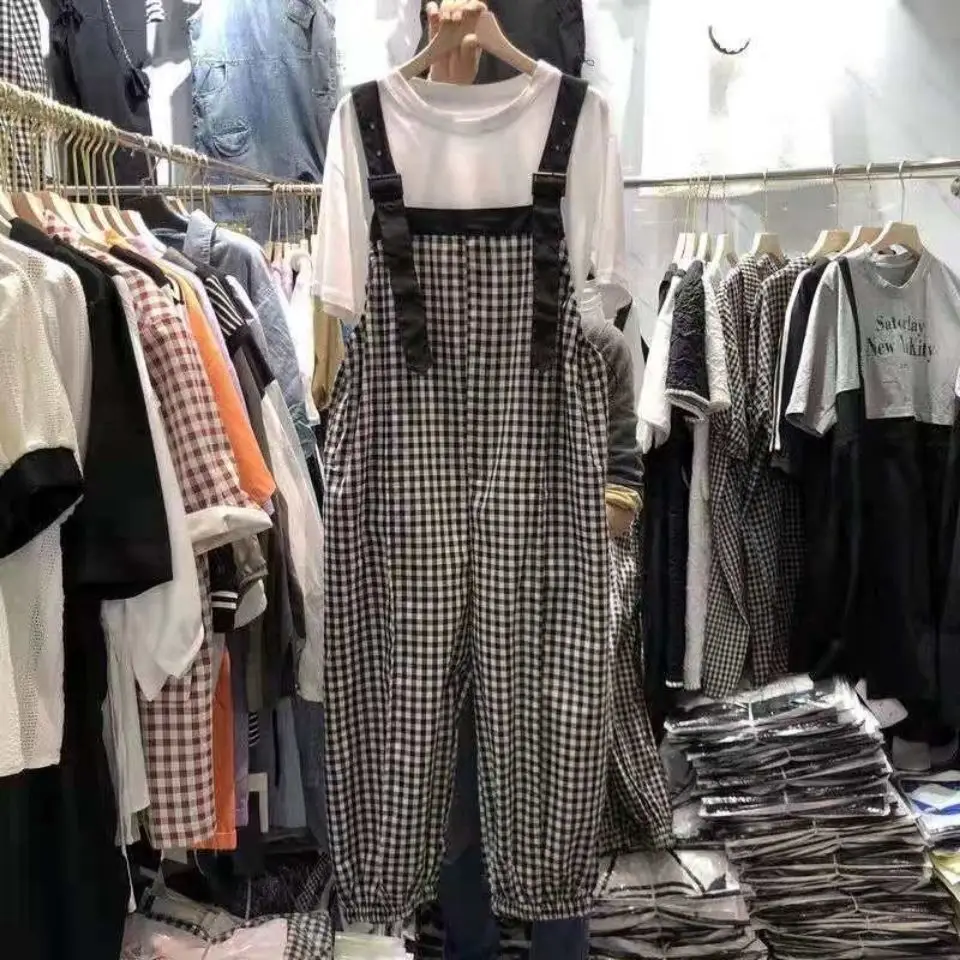 Комбинезоны женские винтажные мешковатые модные Универсальные Простые