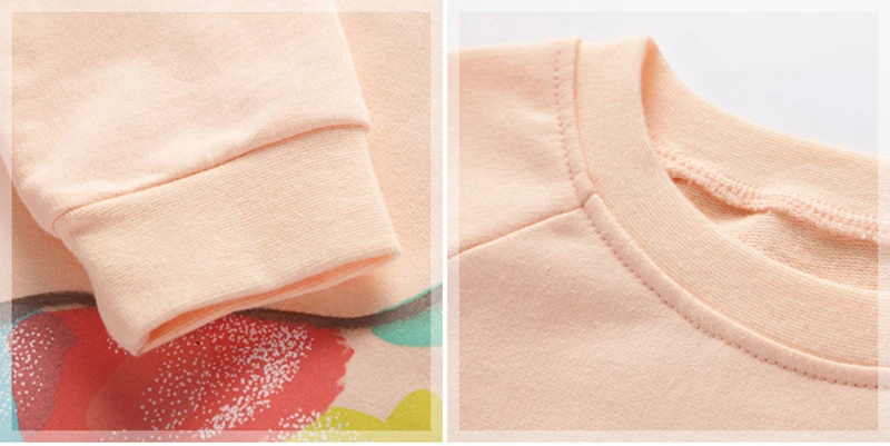 Little maven2-7Years Autumn Cotton Giraffe Print Toddler Kid's Baby Girl's Sweatshirt Children's Clothes For Girl Sweater Fleece