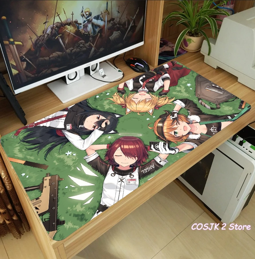 anime arknights siege surtr saga bagpipe mouse pad thicken laptop gaming mice mat desk keyboard mat anti slip playmat cosplay free global shipping